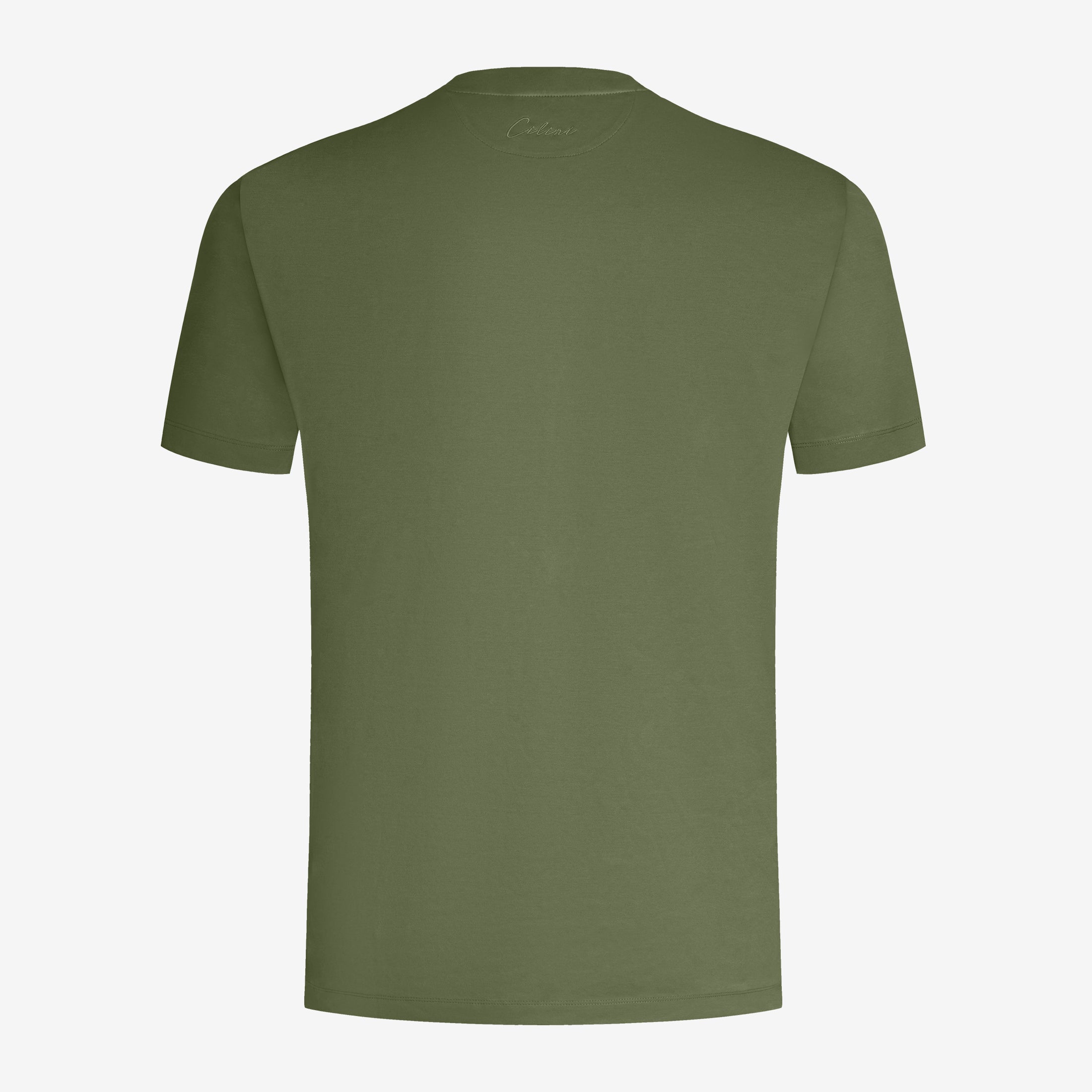 Mercerized Supima T-shirt - Groen