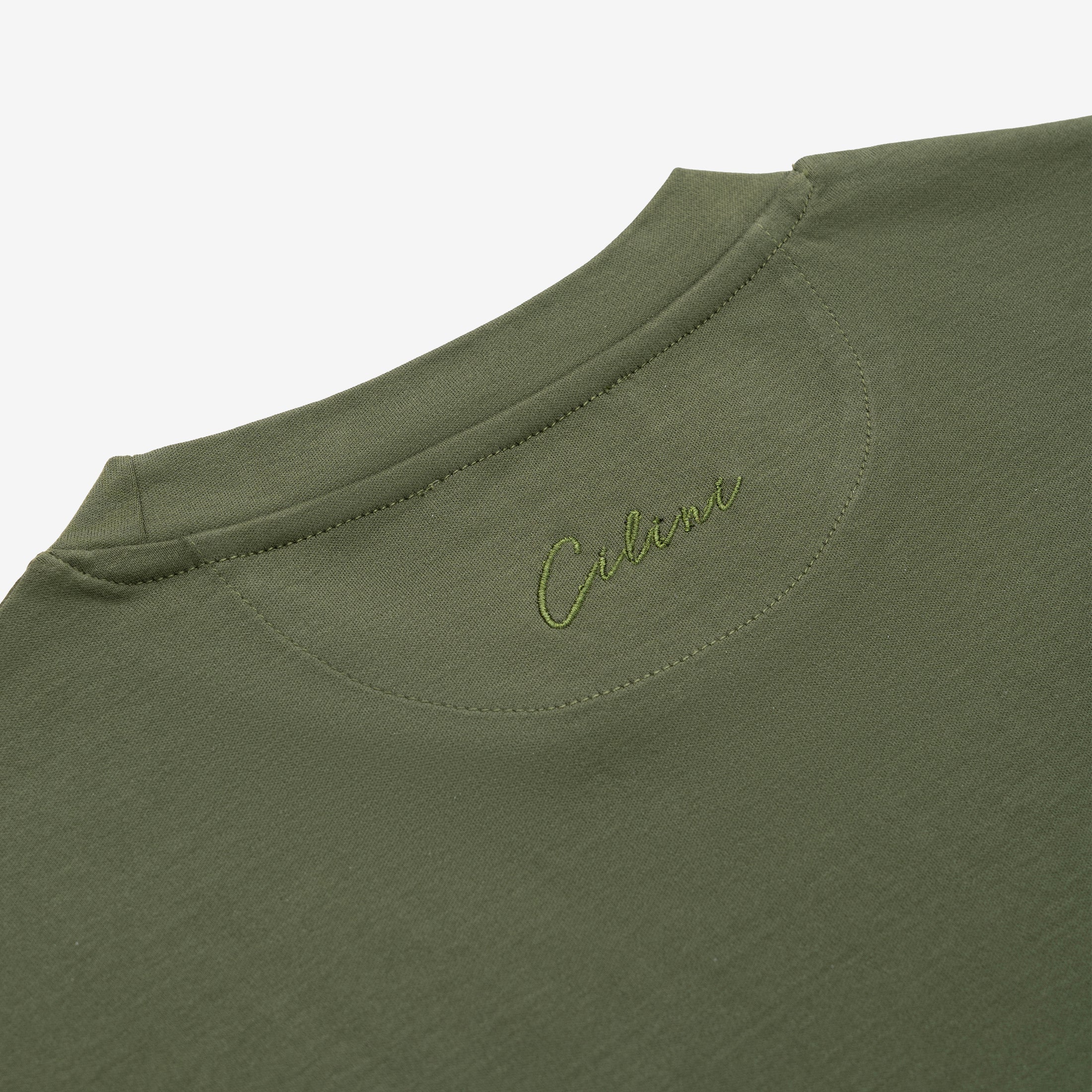Mercerized Supima T-shirt - Groen
