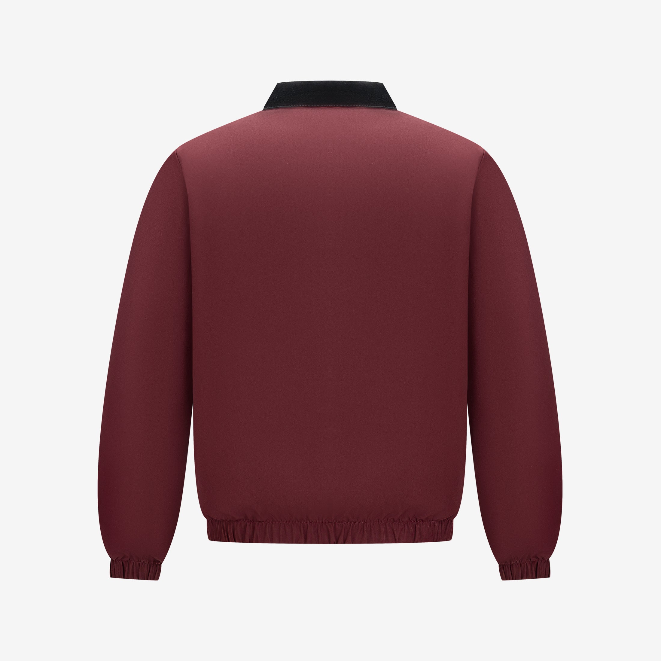 Omkeerbaar jasje met kraag - Rood