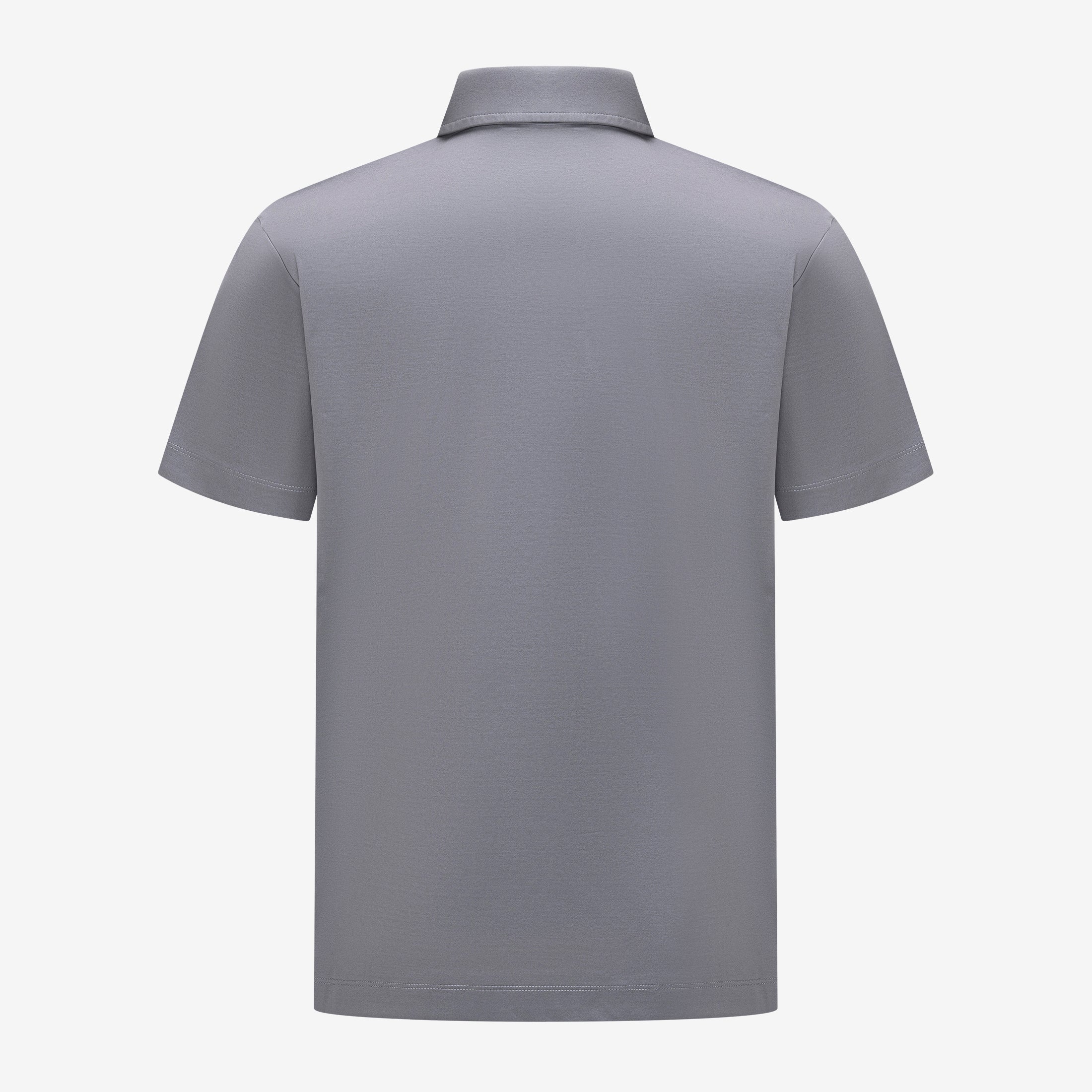 Mercerized Polo - Grijs