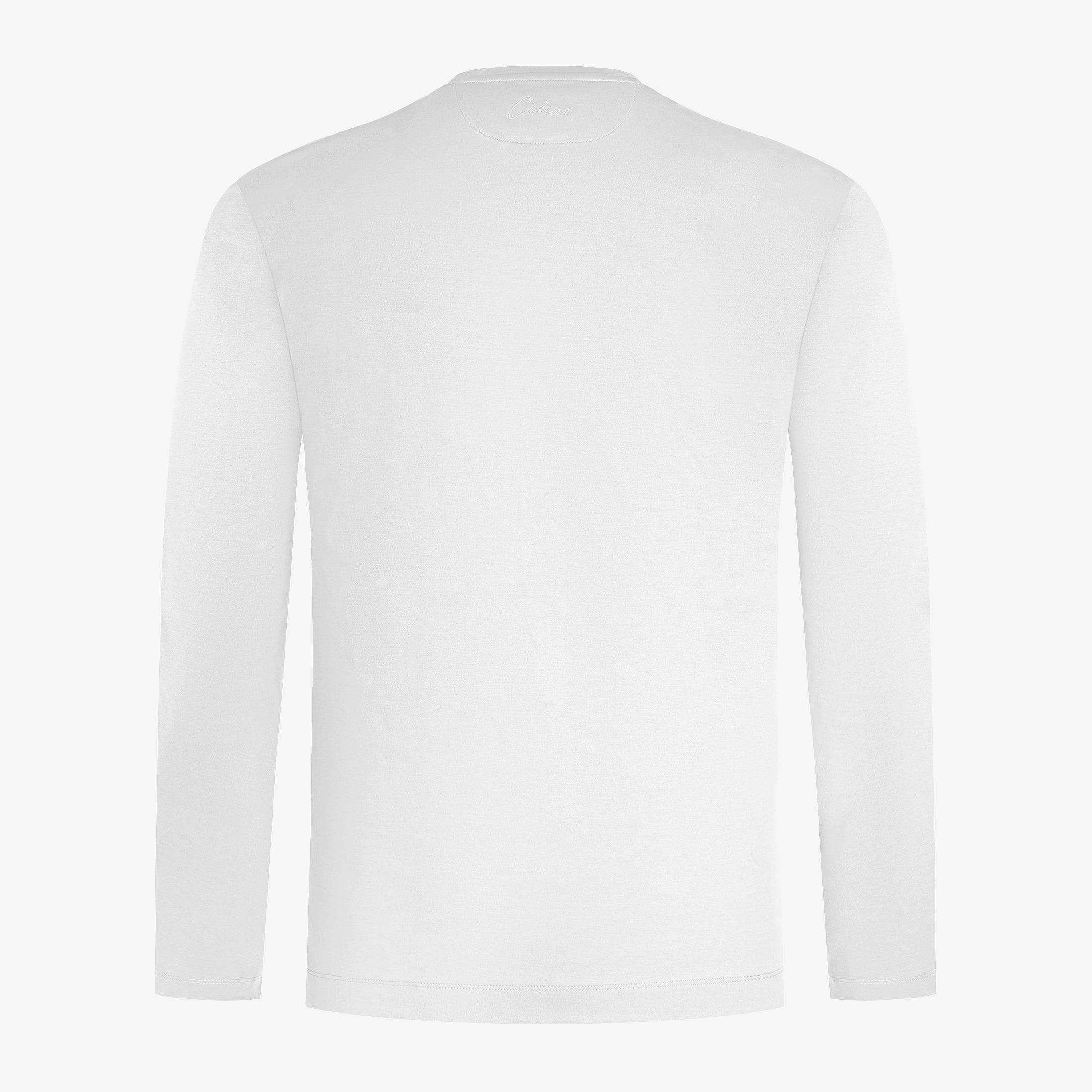 Mercerized Longsleeve - Wit