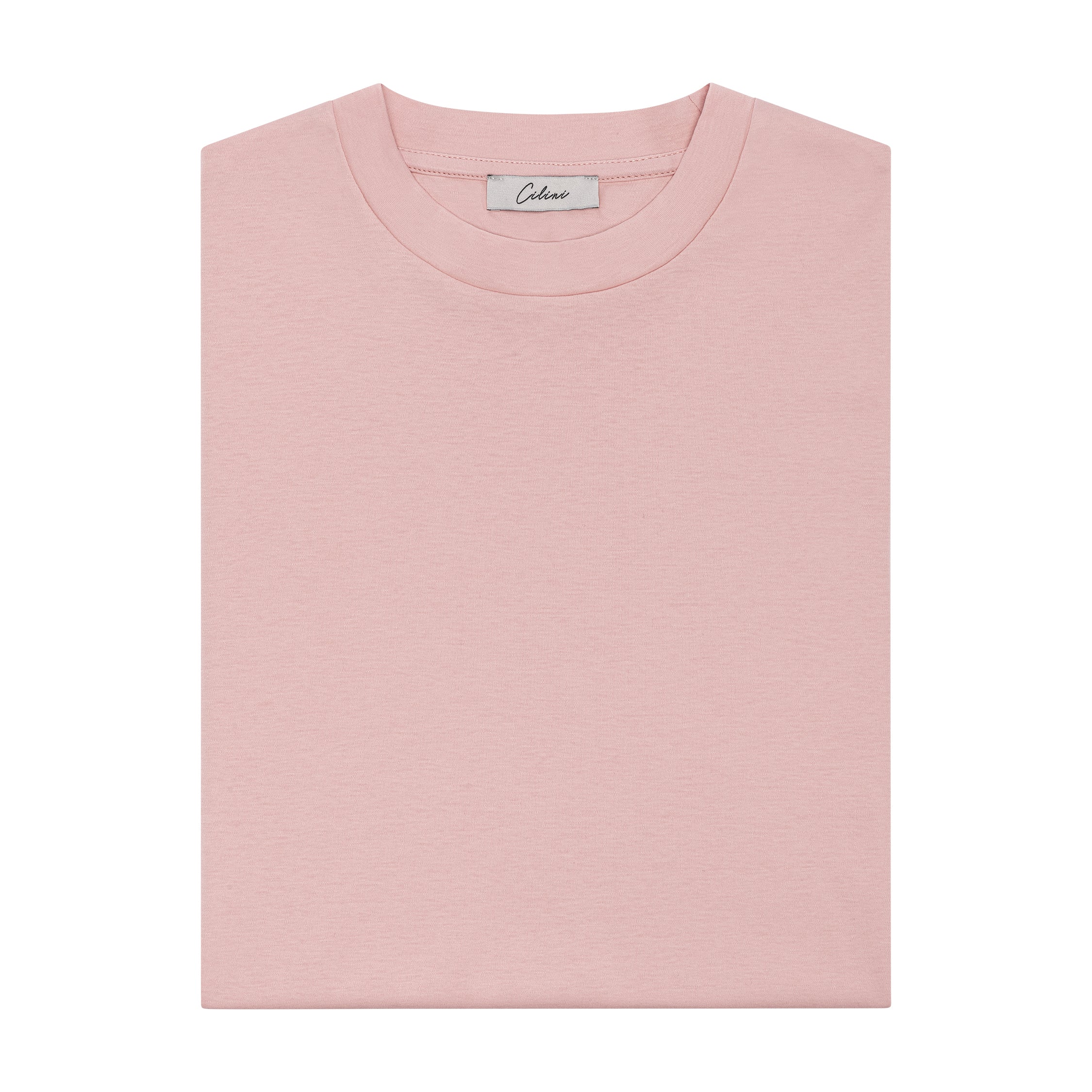 Mercerized Supima T-shirt - Roze