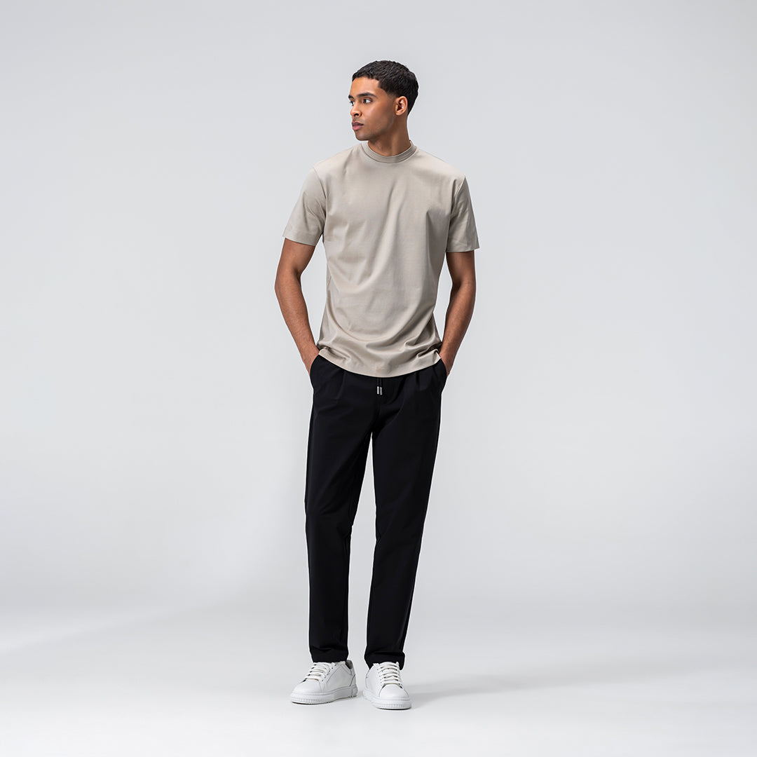 Mercerized Supima T-shirt - Sandy