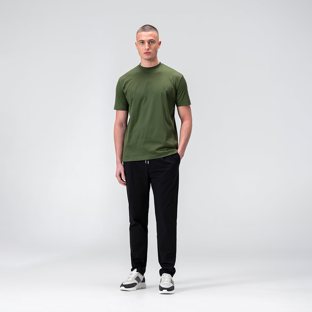 Mercerized Supima T-shirt - Groen