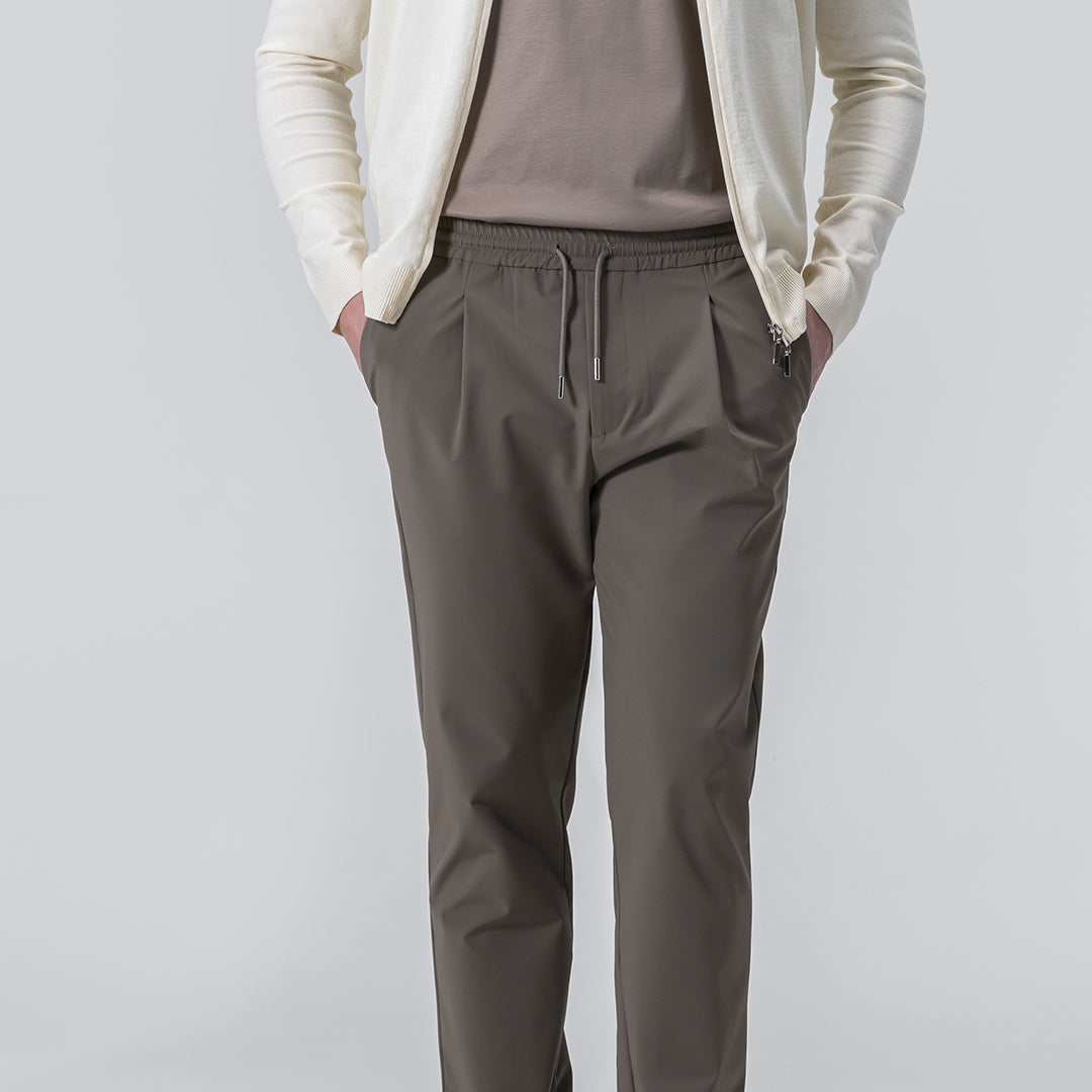 Casual Tech Broek - Taupe