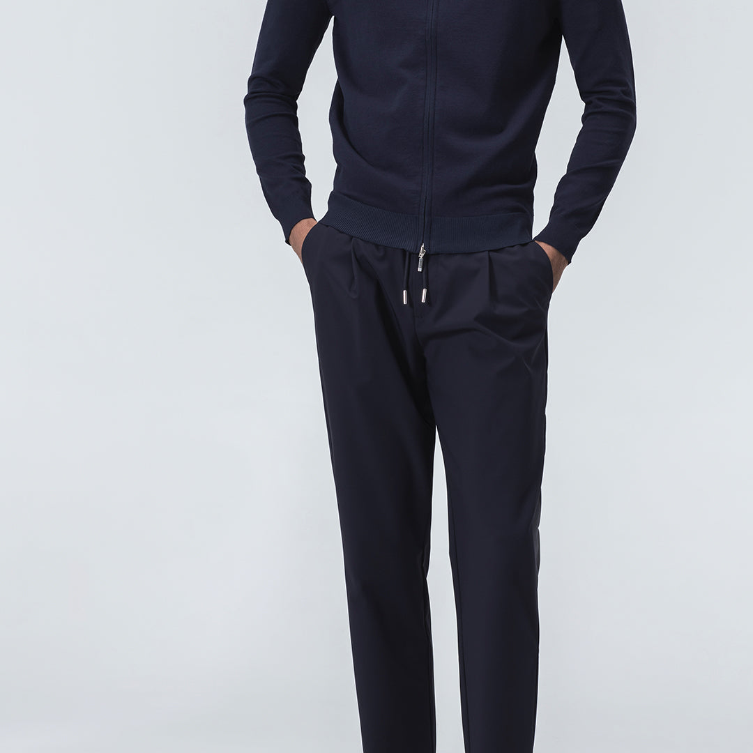 Casual Tech-broek - marineblauw