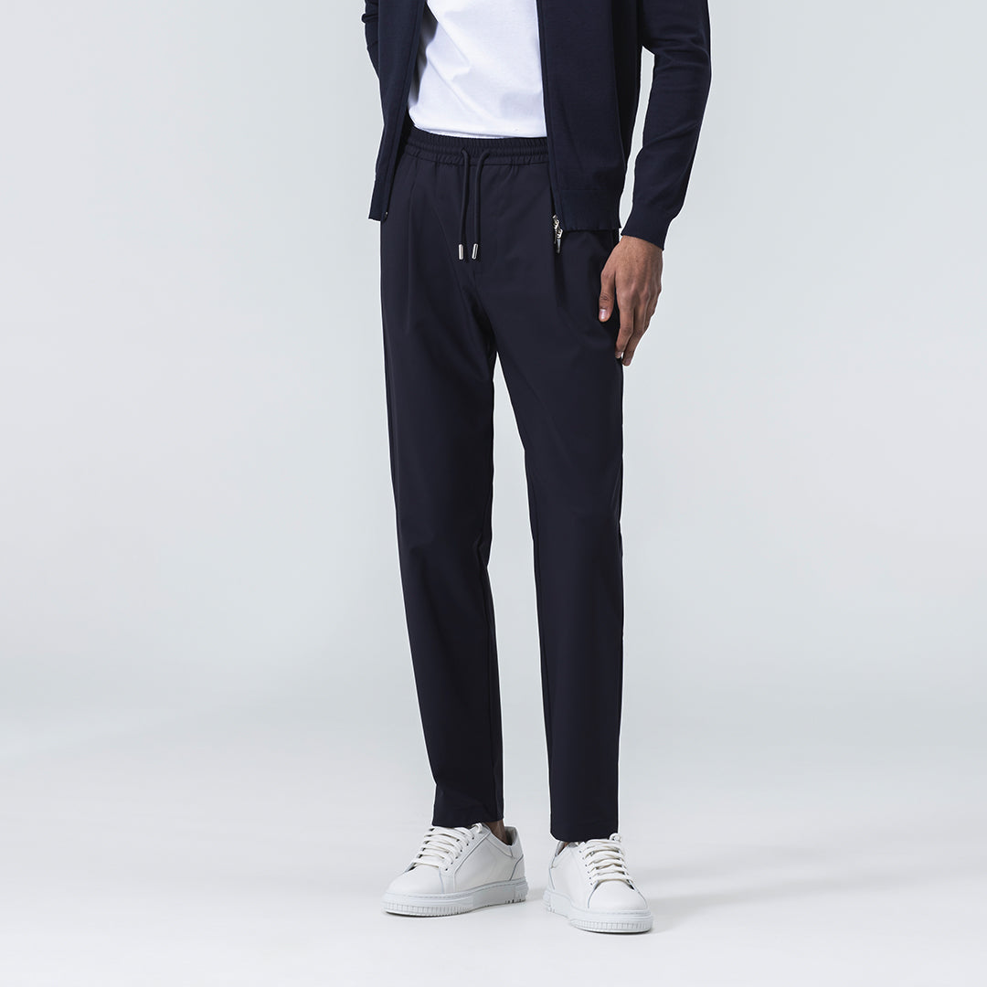Casual Tech-broek - marineblauw