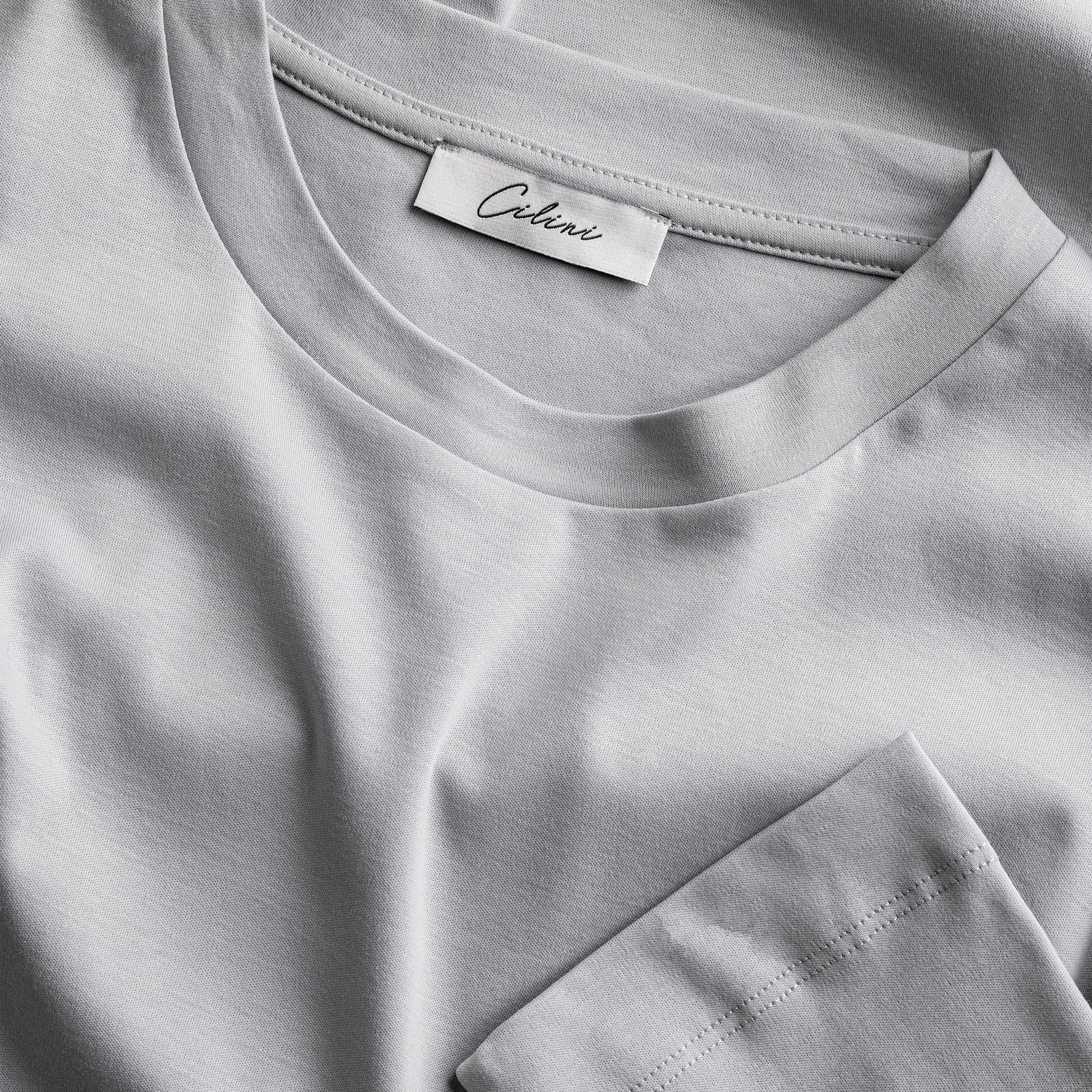 Mercerized Longsleeve - Grijs