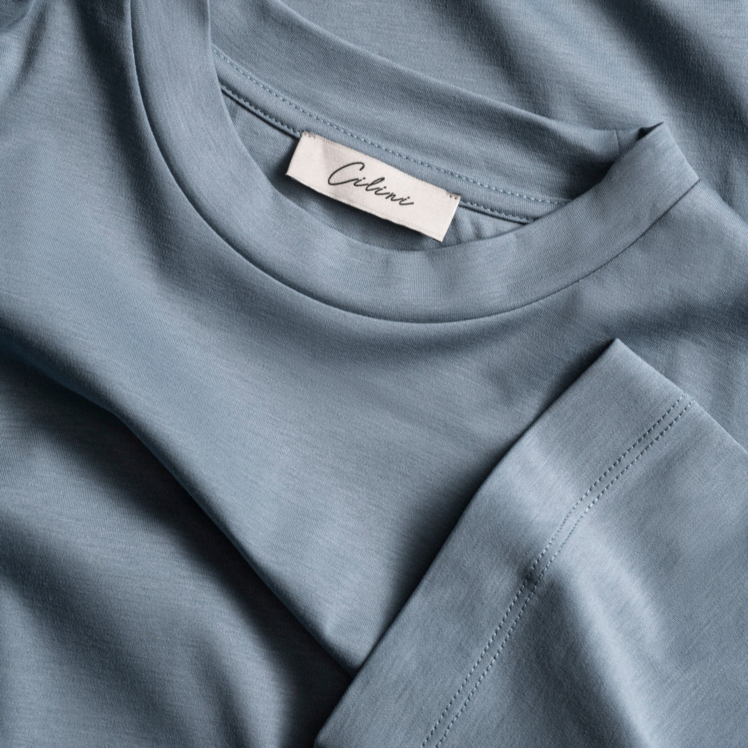 Mercerized Supima T-shirt - Maangrijs