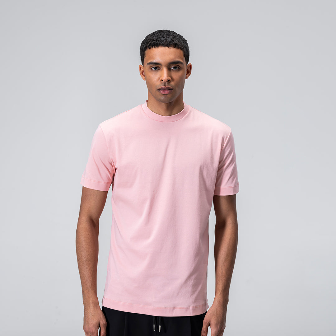Mercerized Supima T-shirt - Roze
