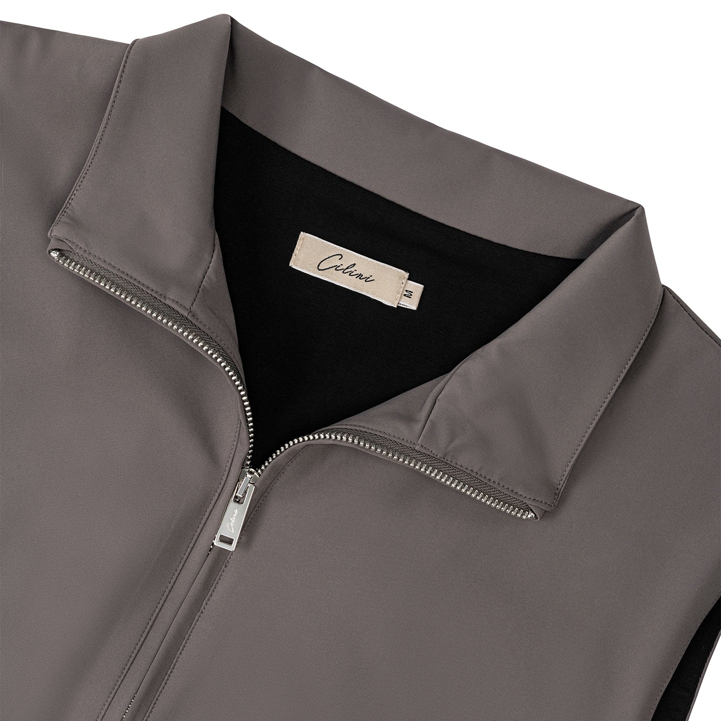Gilet - Bruin / Grijs