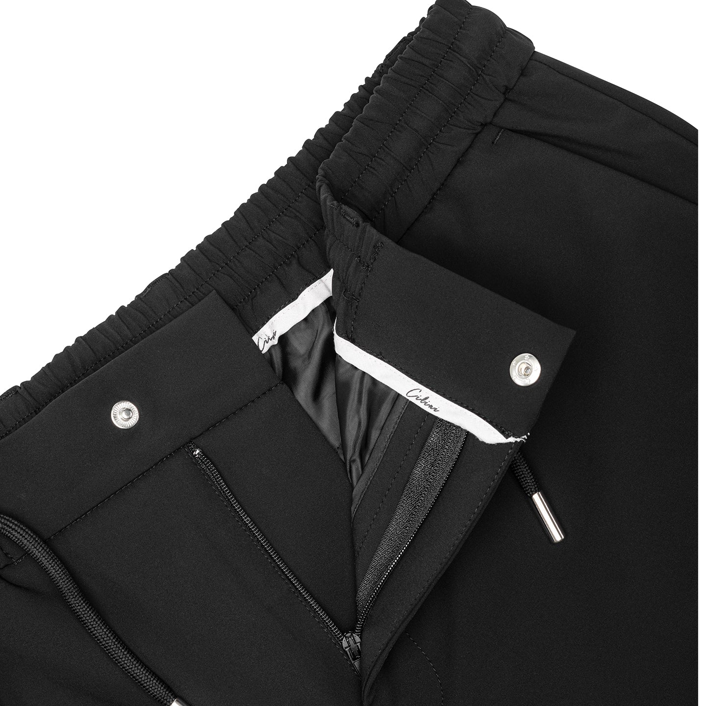Casual Tech Shorts - Zwart