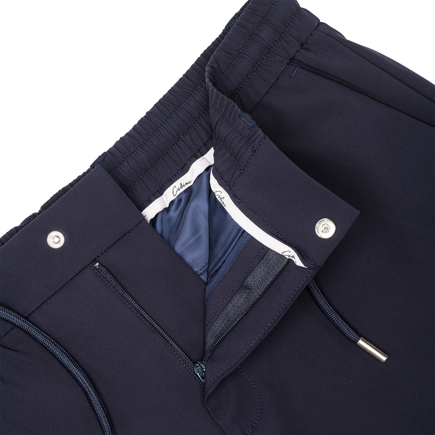 Casual Tech Shorts - Marineblauw