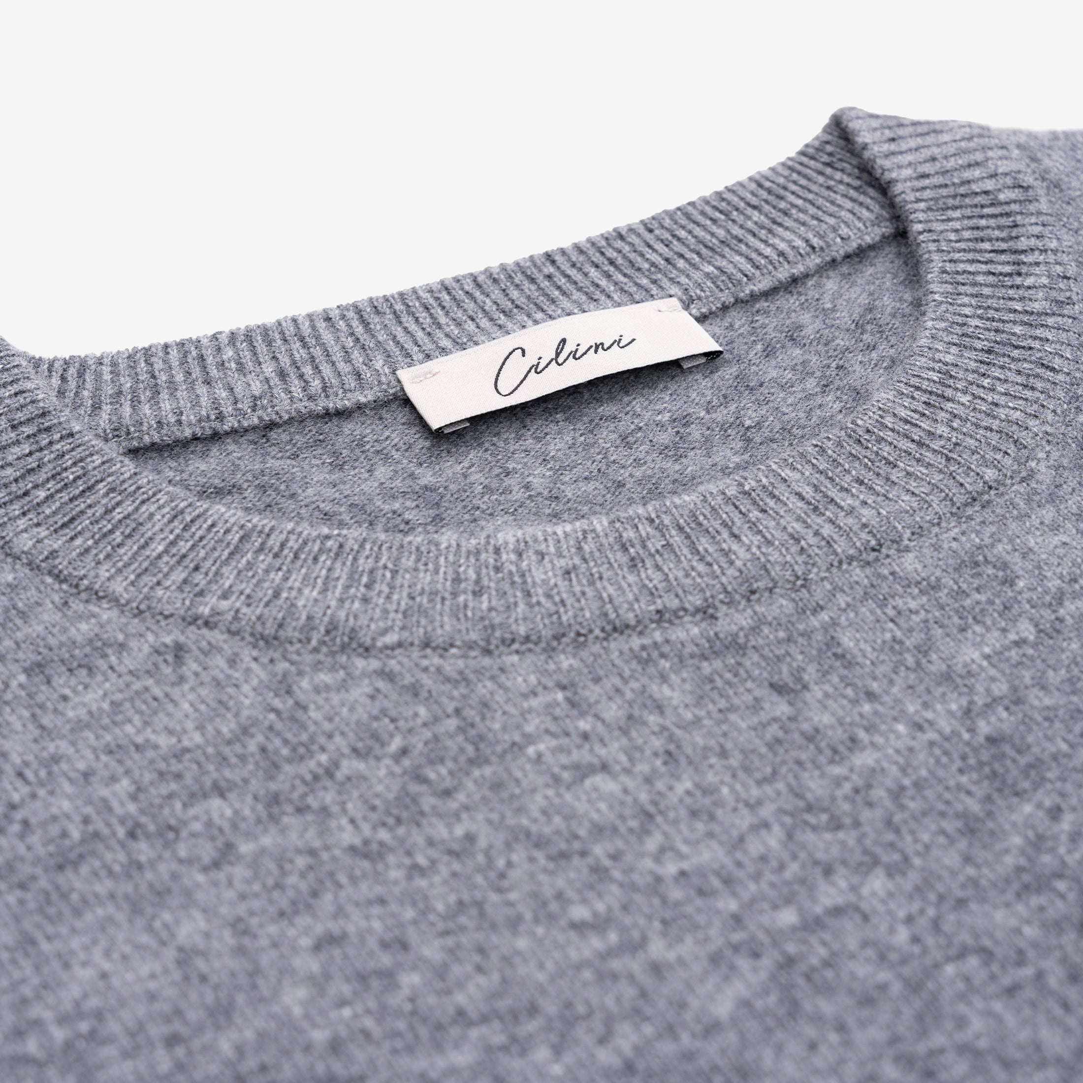 Wollen T-shirt - Grijs