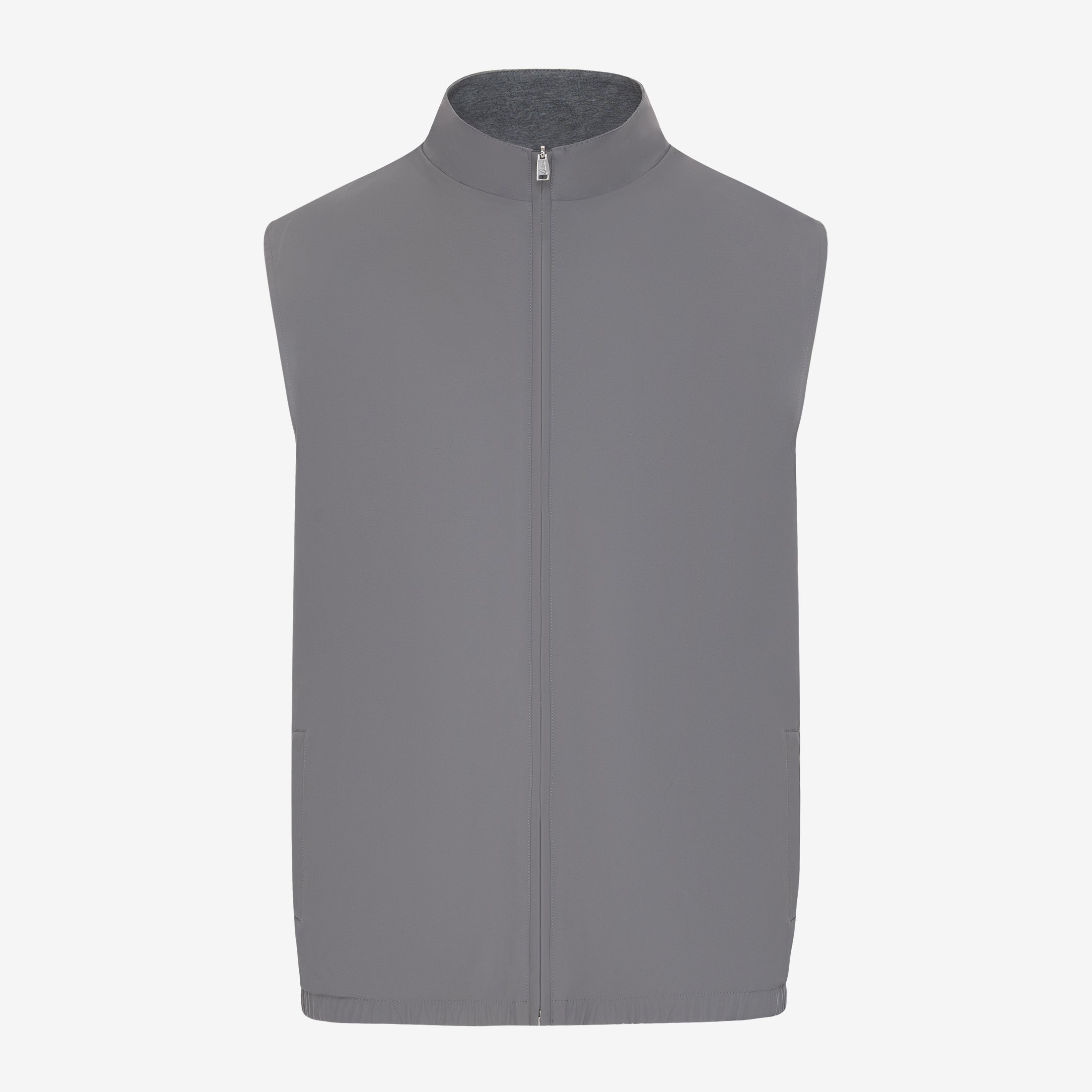 Bodywarmer omkeerbaar - grijs / donkergrijs