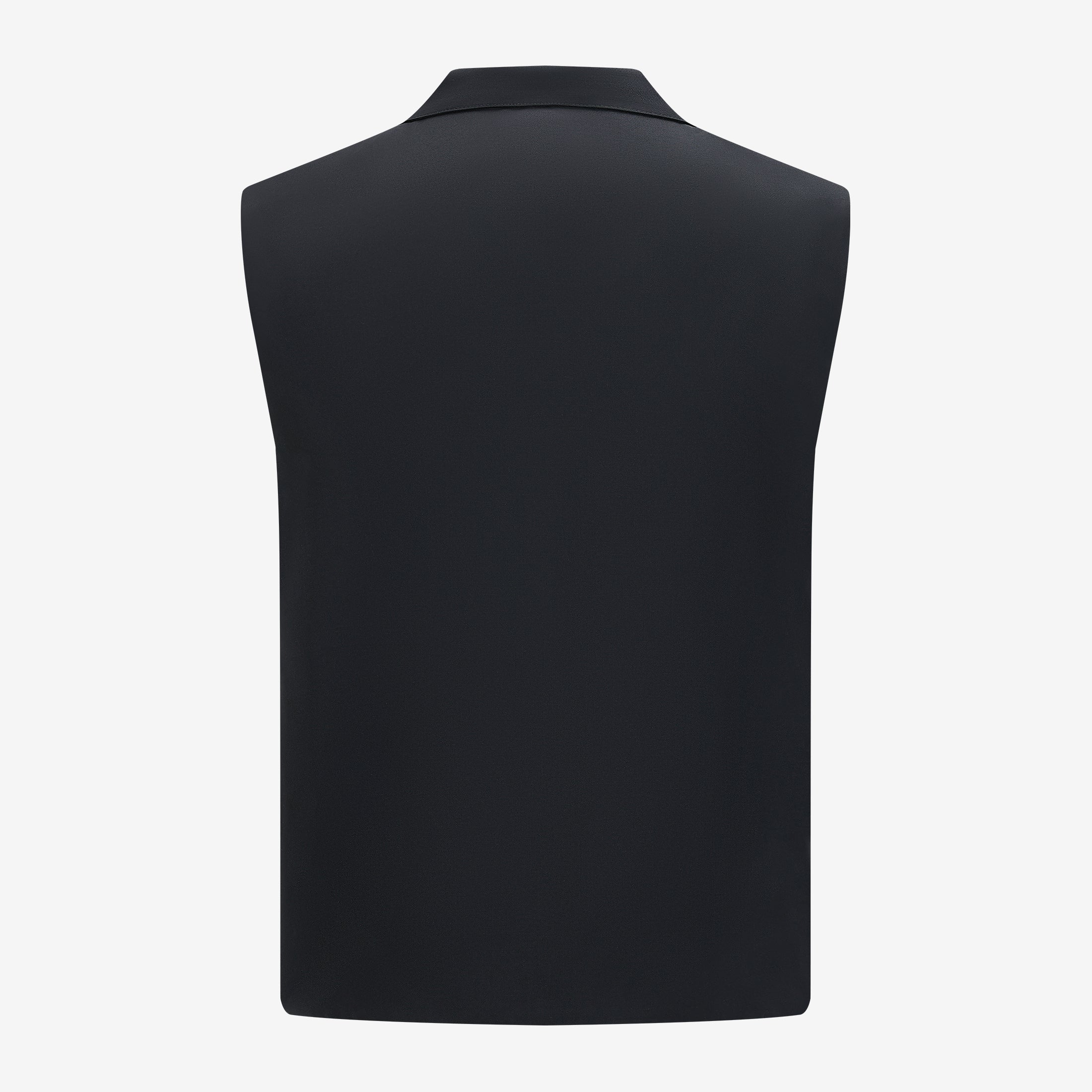 Wool Gilet - Black