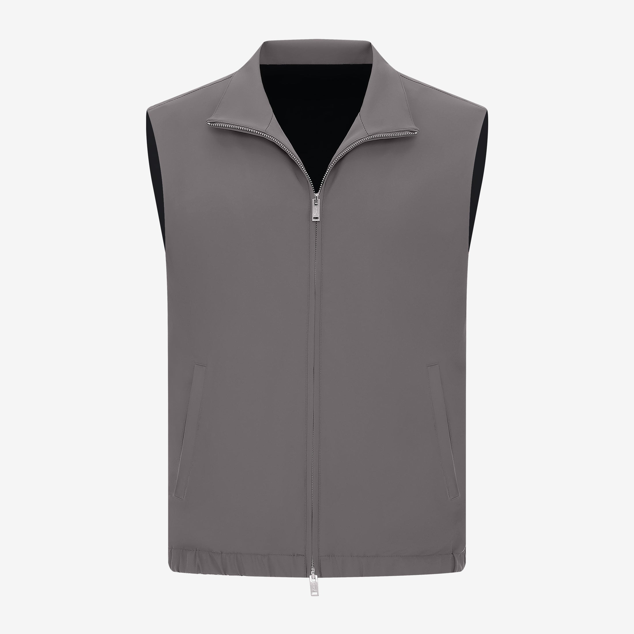 Gilet - Brown / Grey