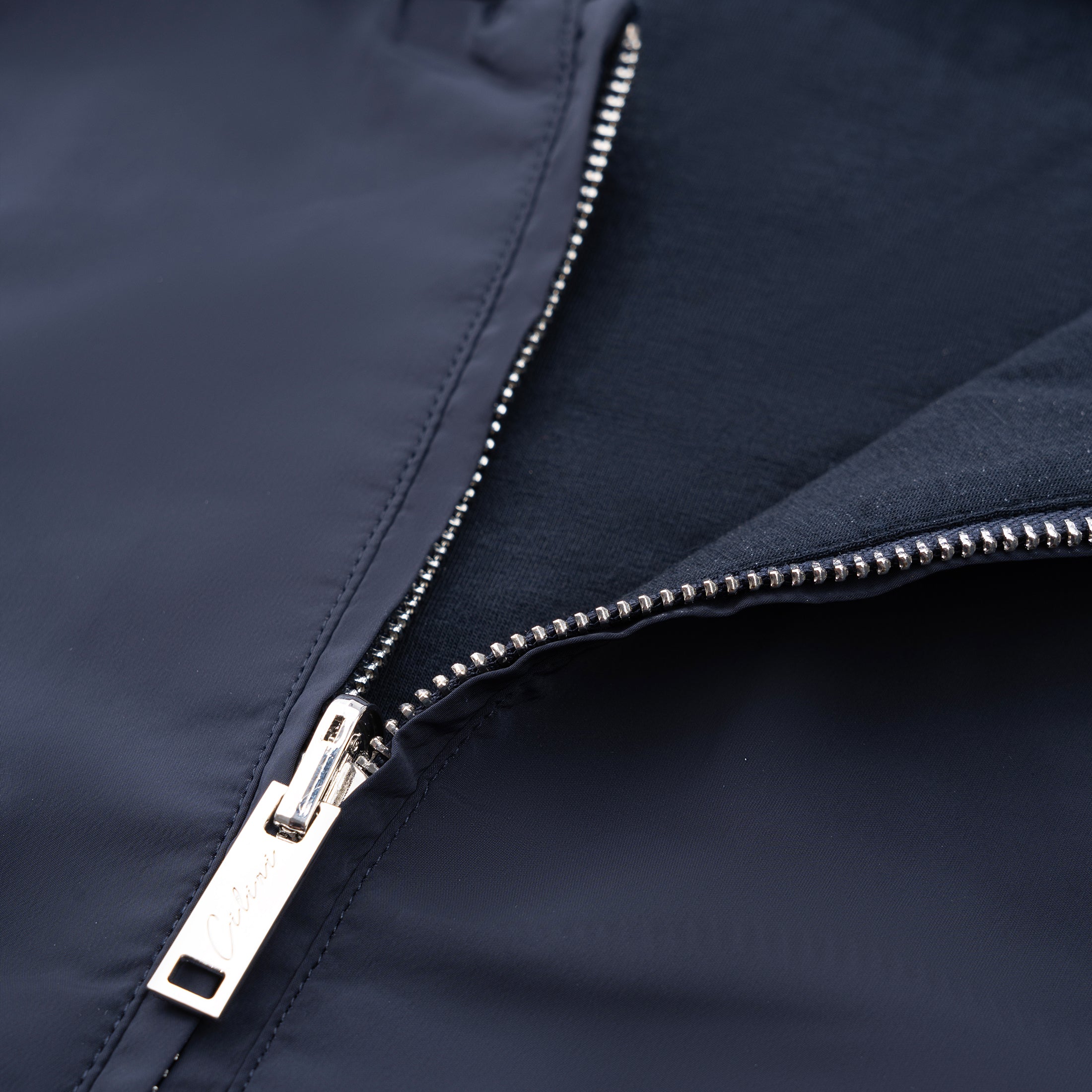 Reversible Jacket With Hood - Navy