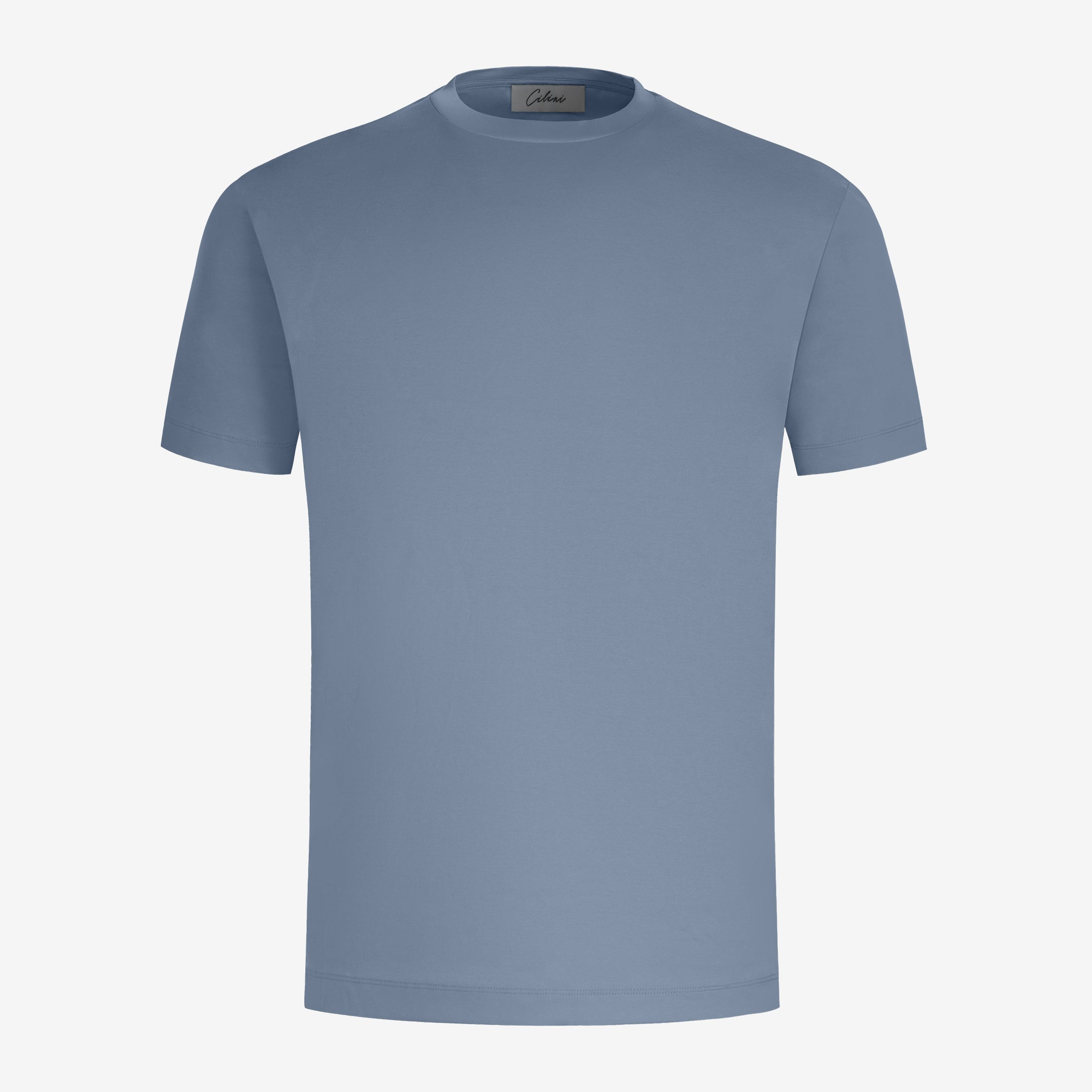 Mercerized Supima T-shirt - Moon Grey