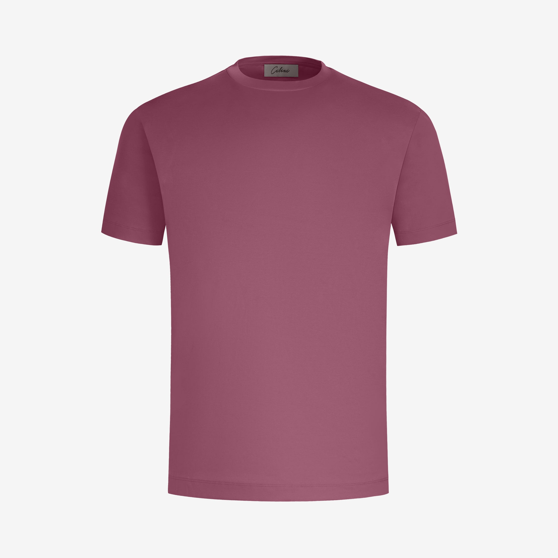 Mercerized Supima T-shirt - Bordeaux