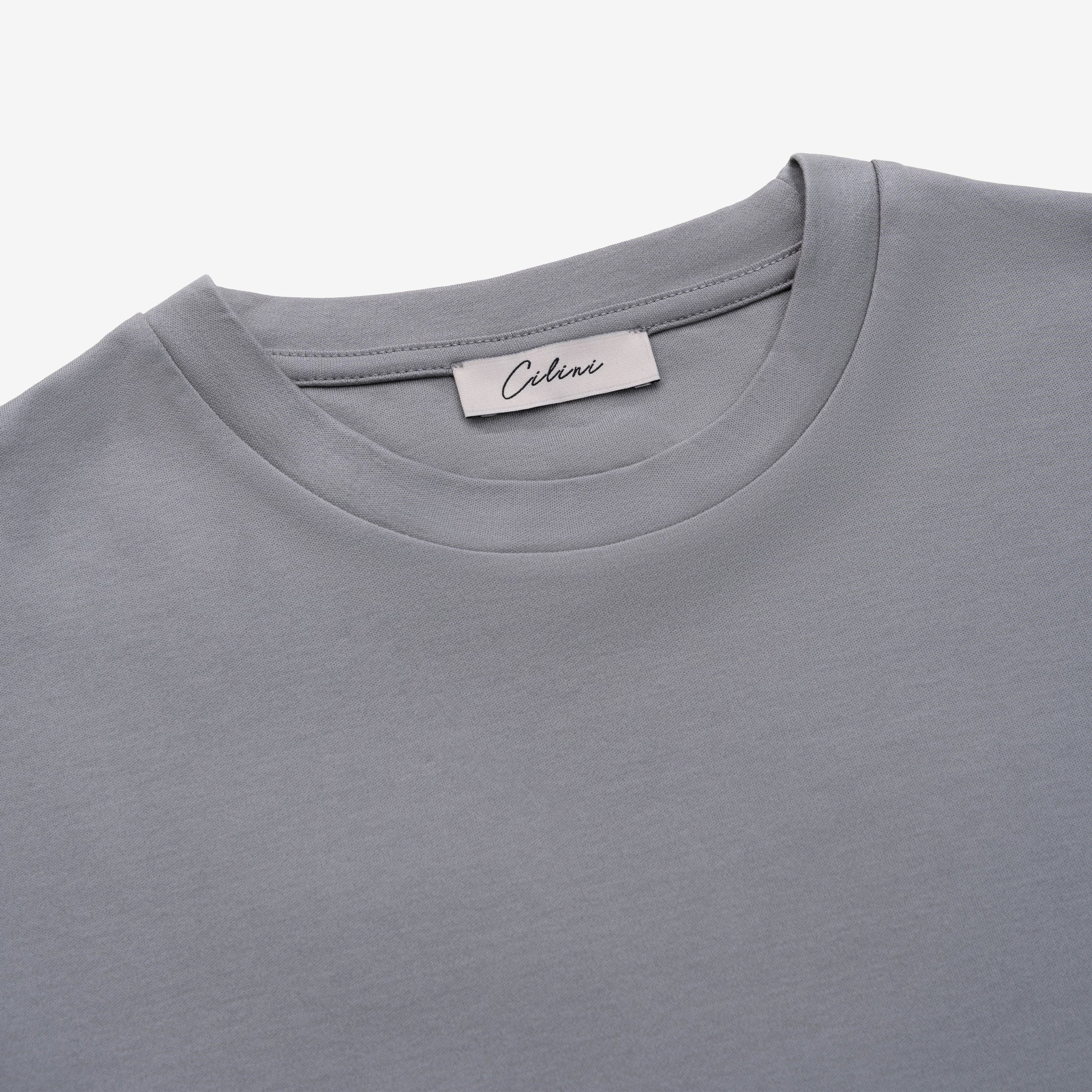 Mercerized Longsleeve - Grijs