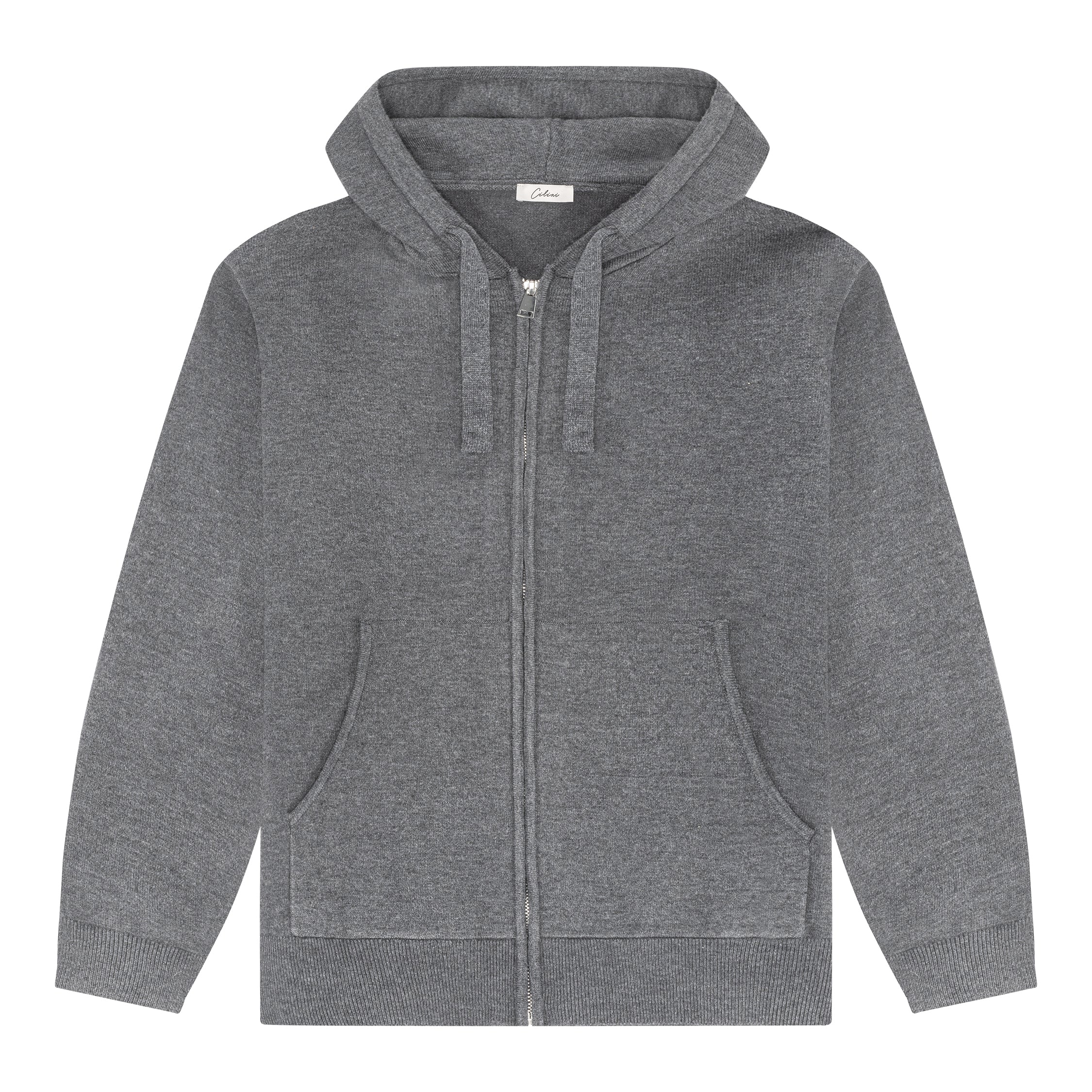 DARK GREY CASHMERE / WOOL TRACKSUIT