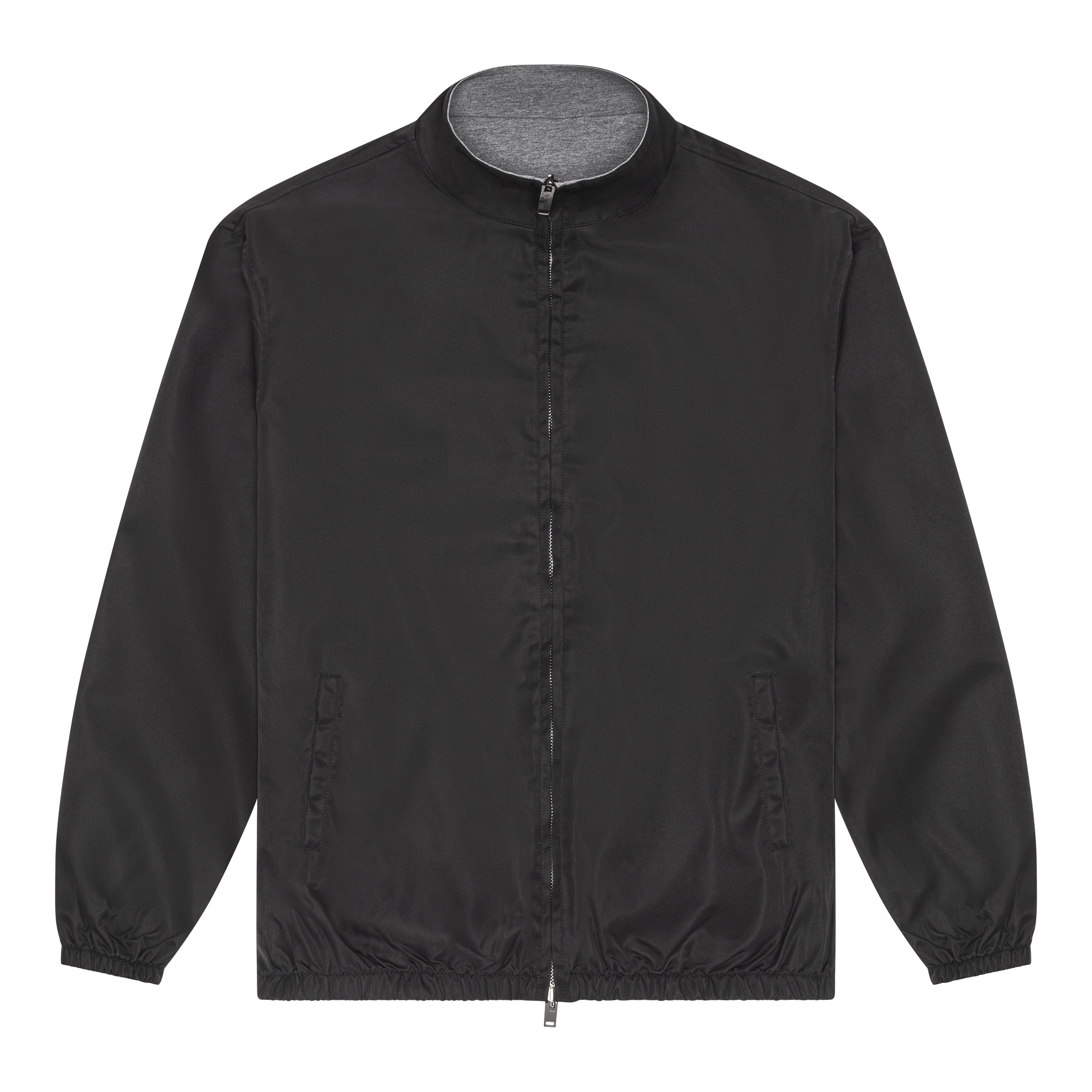 CILINI BLACK / DARK GREY REVERSIBLE JACKET